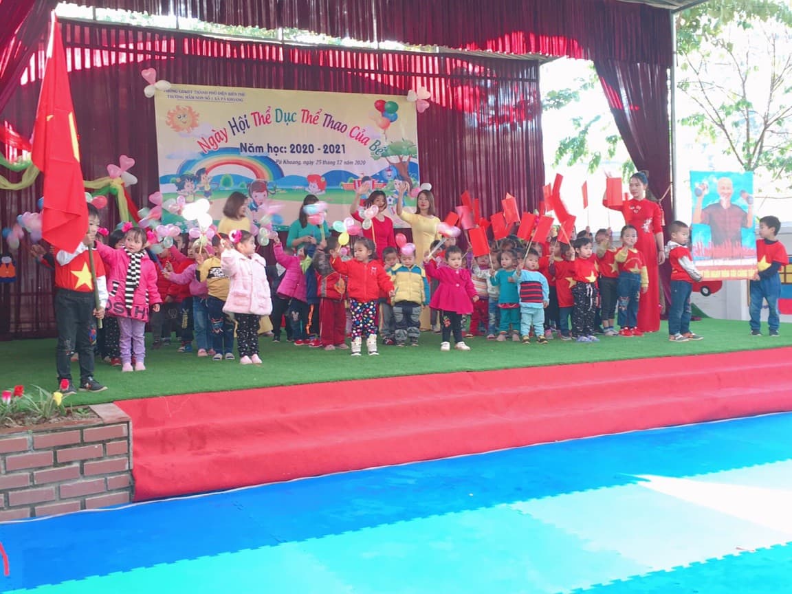 Ngày hội TDTT của bé năm học 2020- 2021
